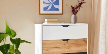 El mueble auxiliar de Lidl con cajones y diseño atemporal
