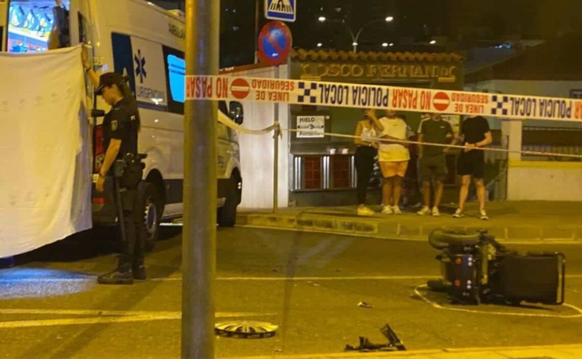 Imágenes de la escena del atropello de la mujer de 59 en silla de ruedas