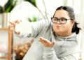 mujer con sindrome de down, discapacidad