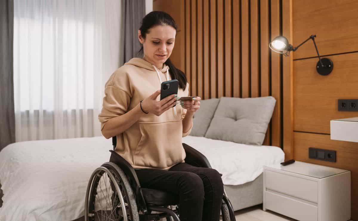 Mujer con discapacidad