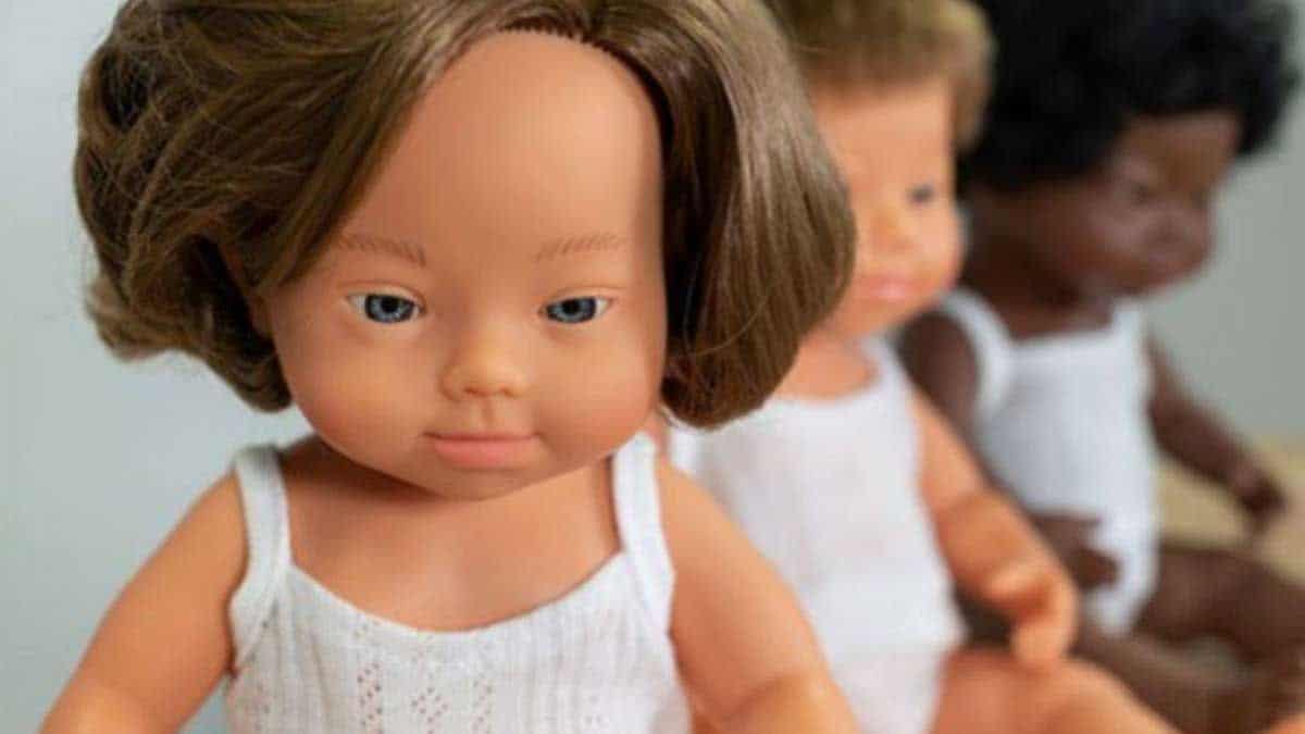 Muñecos con síndrome de Down