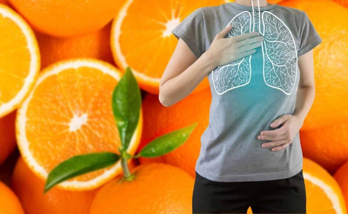 Naranja: unas de las frutas con mayor beneficio para los pulmones