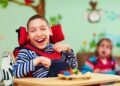 Niño con parálisis cerebral