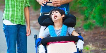 Niño con Parálisis Cerebral