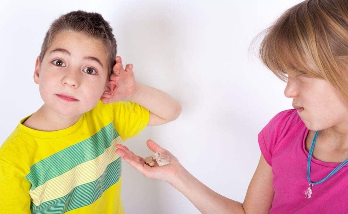 niños sordos