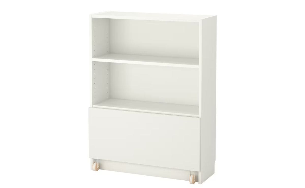 La librería BILLY de IKEA con cajones cerrados es novedad en el catálogo de IKEA