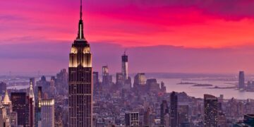 Vistas de la ciudad de Nueva York, la ciudad más poblada de Estados Unidos