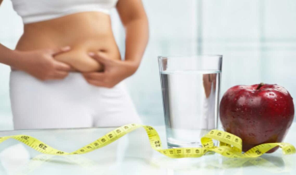 Obesidad dieta agua fruta