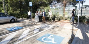 El Ayuntamiento de Madrid mejora la accesibilidad de ocho calles del recinto ferial de la Casa de Campo