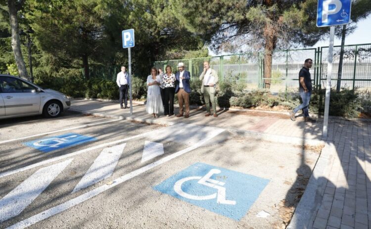 El Ayuntamiento de Madrid mejora la accesibilidad de ocho calles del recinto ferial de la Casa de Campo