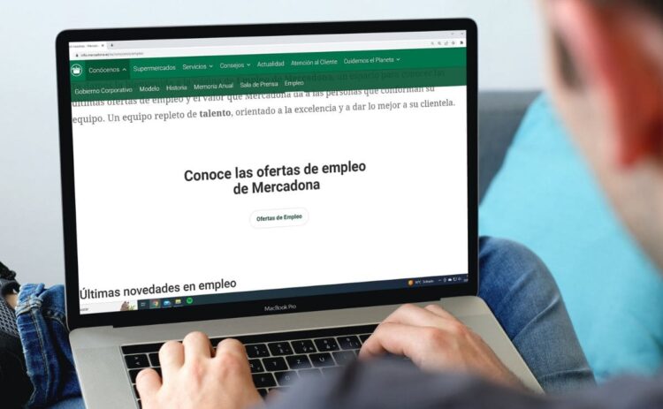 Mercadona cuenta con un portal empleo donde ofrece todos los puestos para trabajar en la compañía