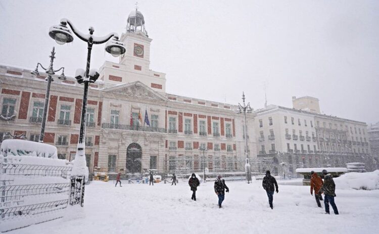 ¿Qué es una ola de frío en España en invierno?