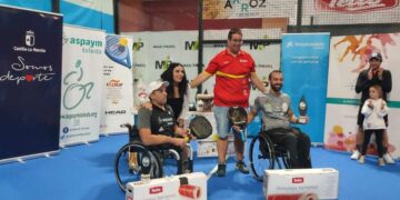 Óscar Agea y Coco Bernal se coronan en el VI Open de Pádel de ASPAYM Toledo
