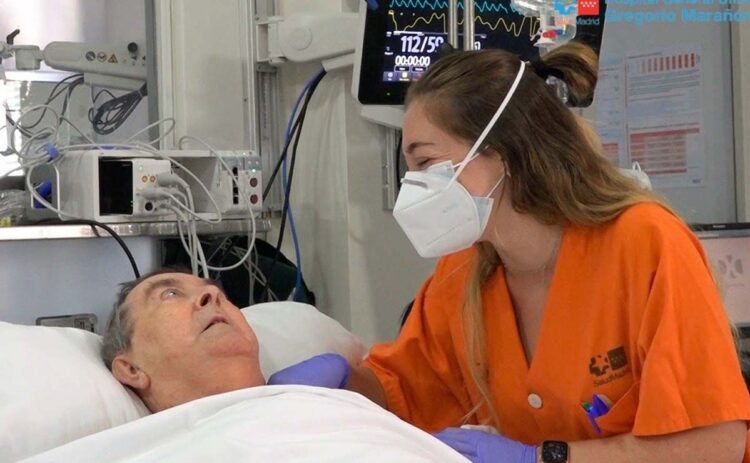 Ángel Rodríguez, paciente con coronavirus que más tiempo ha pasado en UCI