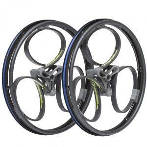 pair-24-or-25-loopwheels-for-wheelchairs-¾-view-green-logos-600x600