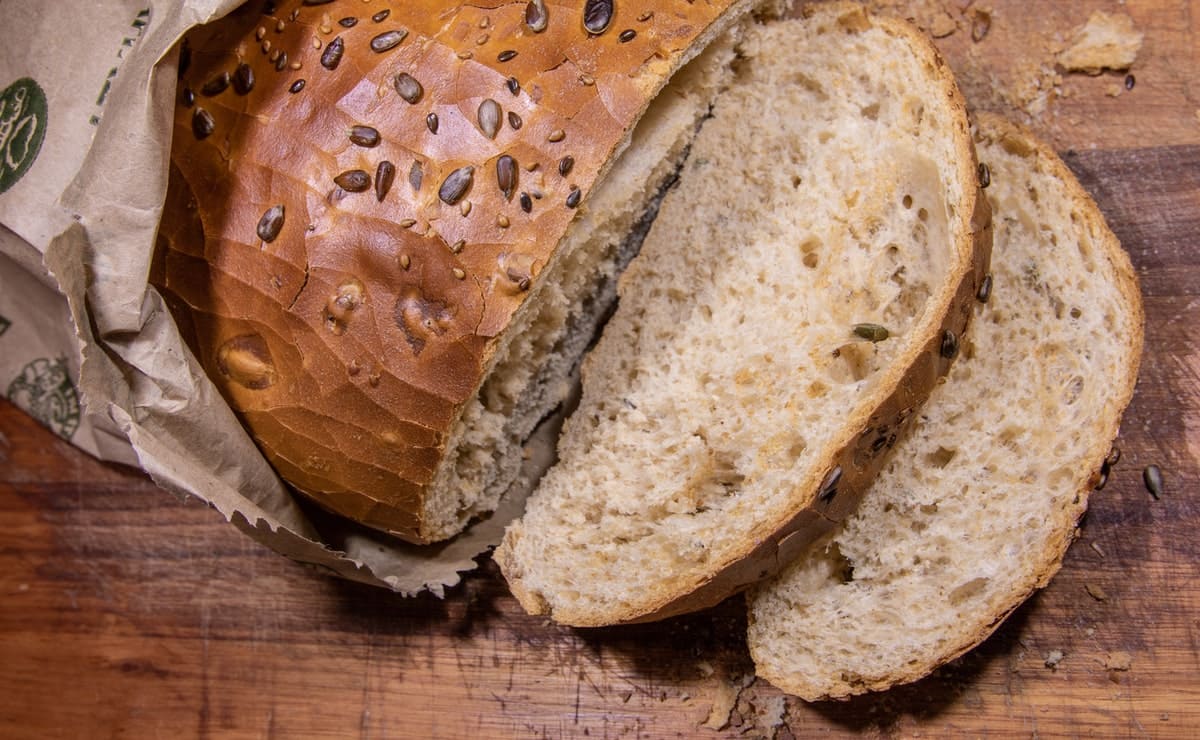 pan con semillas de girasol para la dieta