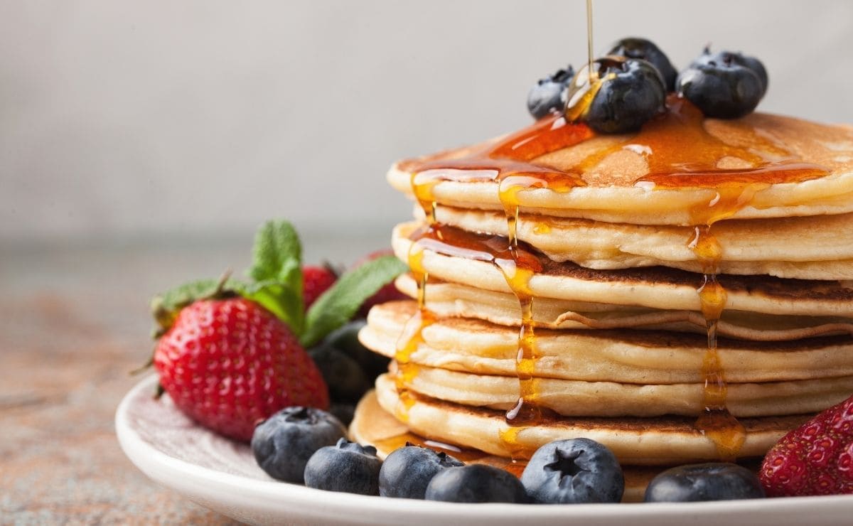 Esta es la receta más fácil de pancakes sin azúcar