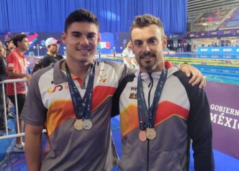 Jacobo Garrido y José Antonio Marí triunfan en las Series Mundiales de natación paralímpica en México