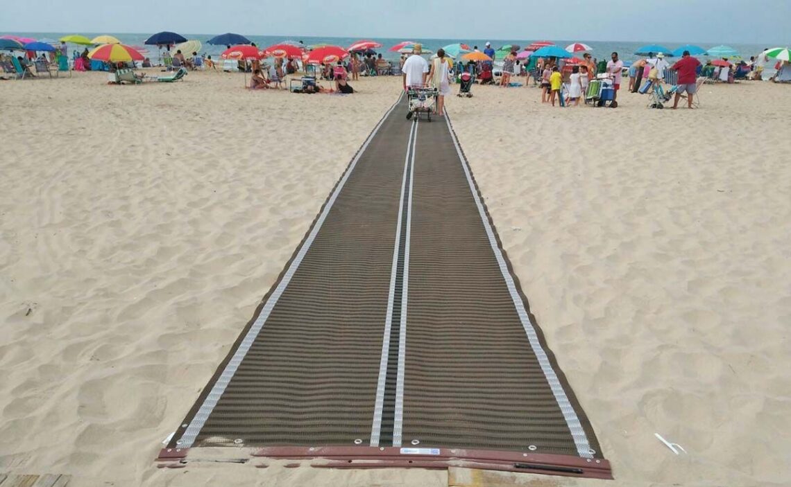 pasarela playa Matalascañas