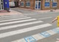 Paso de peatones con pictogramas de Los Alcázares