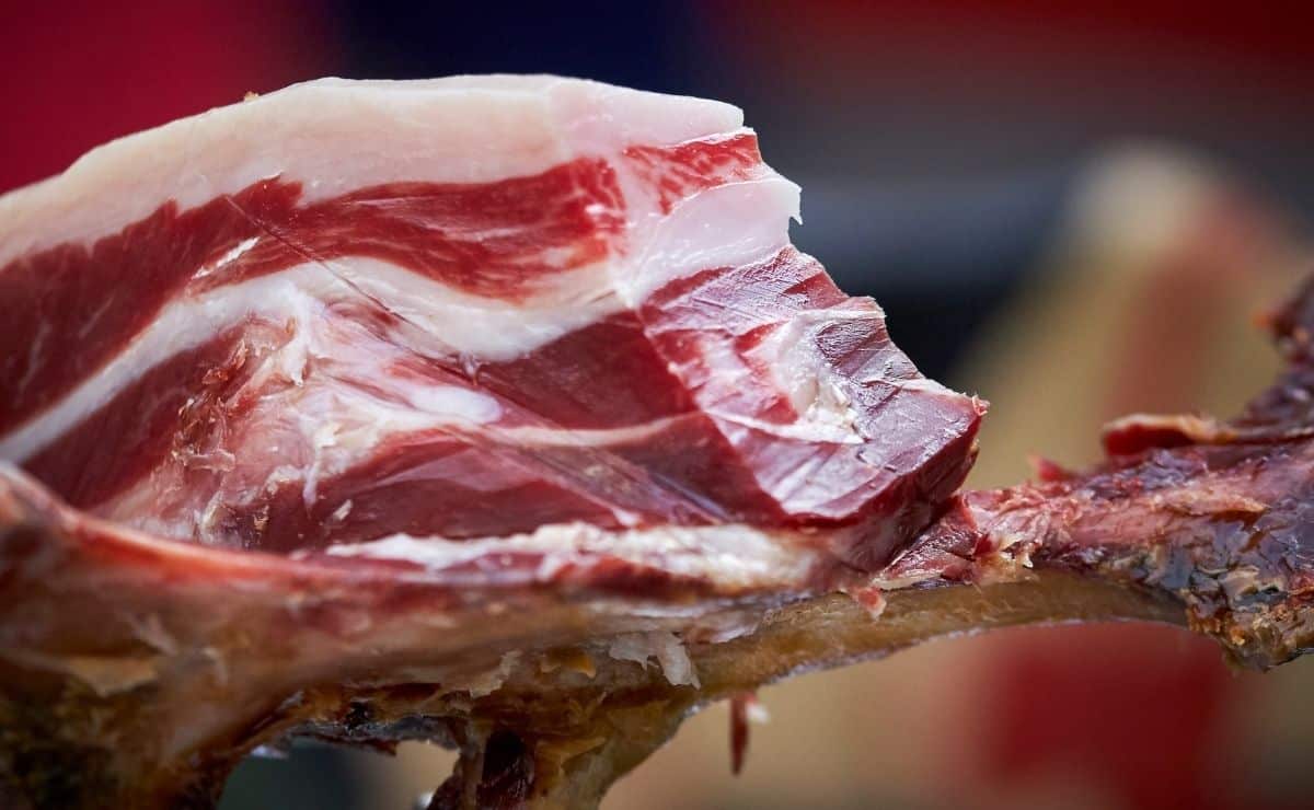 pata jamón sal ibérico serrano alimento superalimento