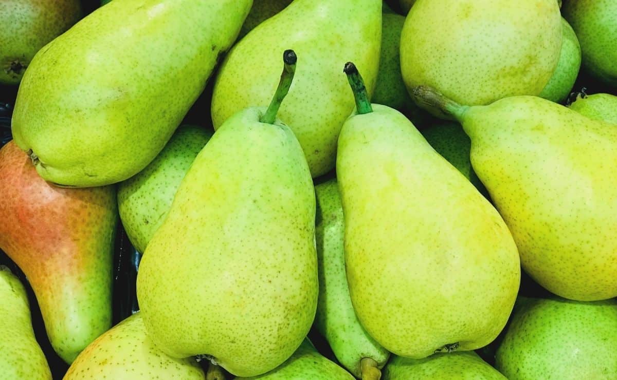 pera fruta piel cáscara beneficios salud dieta fibra digestión microbiota