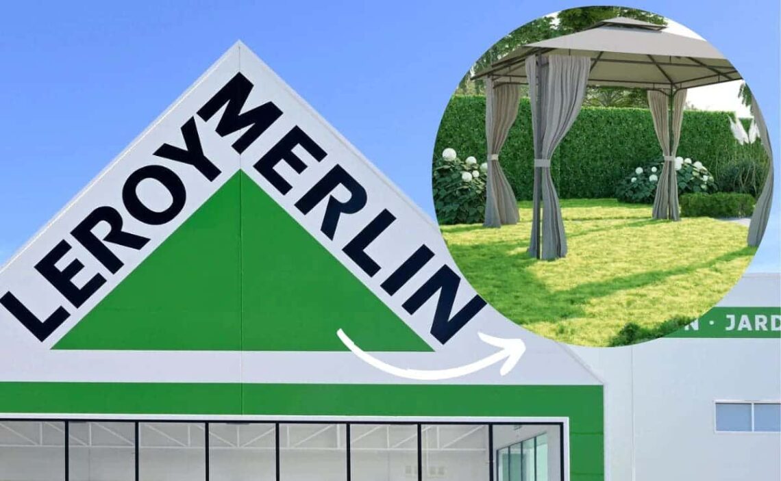 La pérgola de jardín de Leroy Merlin ideal para esta primavera