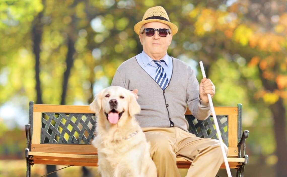 persona ciega discapacidad visual