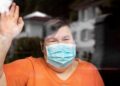 persona con discapacidad aislada por Covid-19