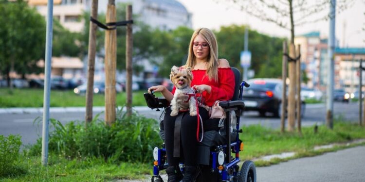 persona con discapacidad movilidad reducida dependencia