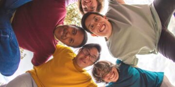 Grupo de jóvenes con discapacidad