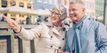 Personas mayores durante un viaje del IMSERSO