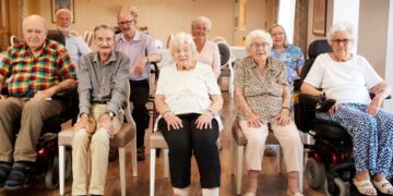 Personas mayores en una residencia