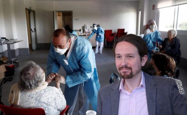 personas mayores residencia Pablo Iglesias Covid-19 pandemia