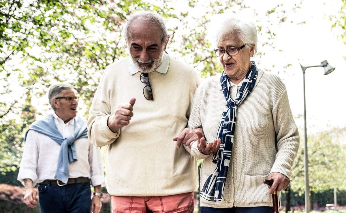 Personas mayores durante un viaje del Programa de Turismo del IMSERSO