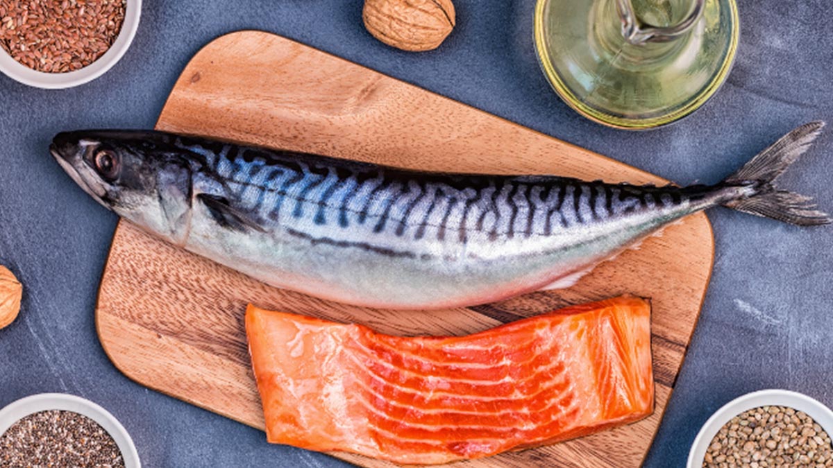 Pescado rico en omega-3 para bajar los triglicéridos