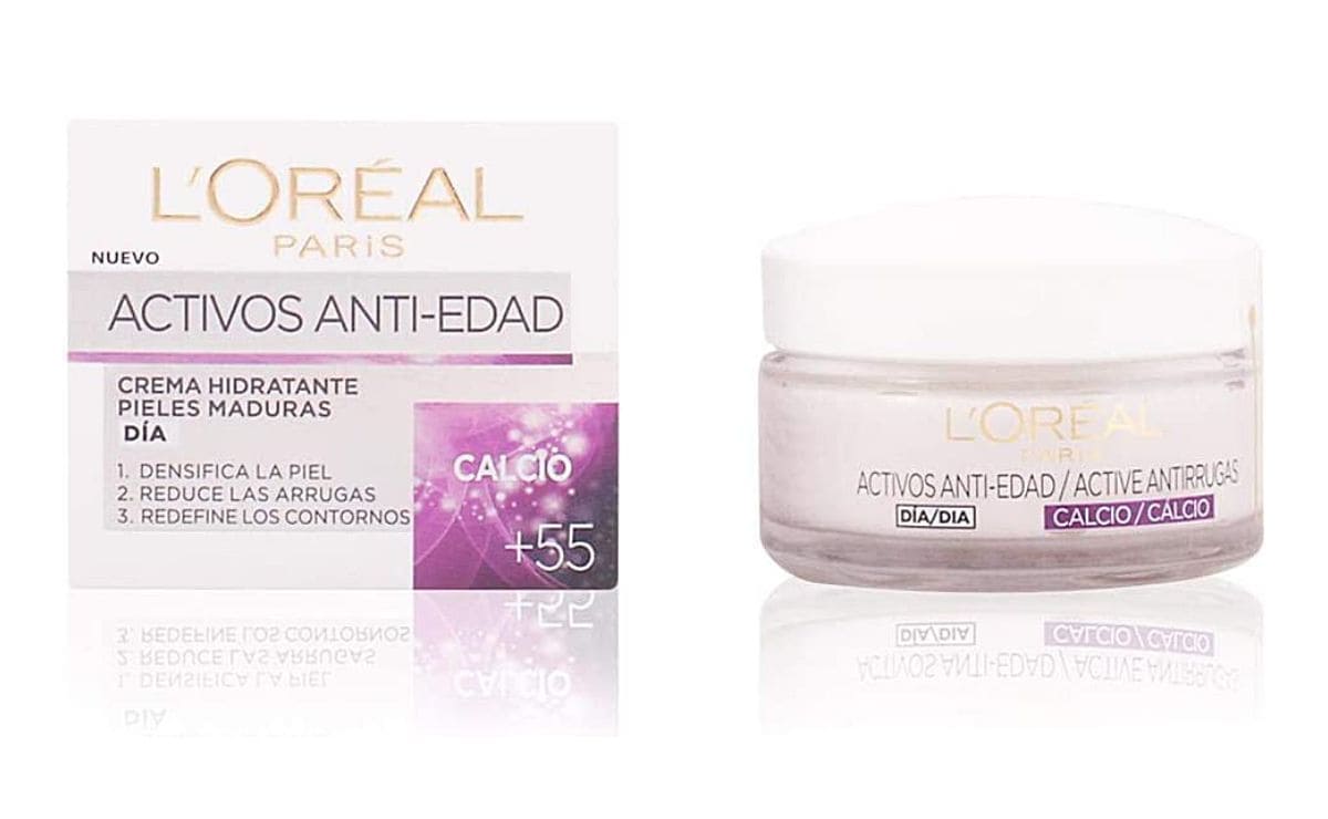 La crema antiedad con calcio de L'Oreal París ahora rebajada en Amazon