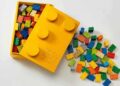 Piezas de Lego con braille