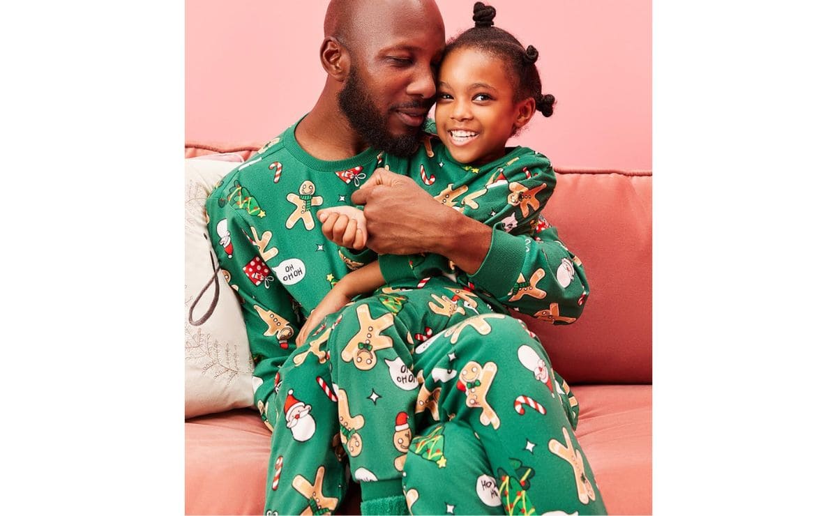 Pijamas navideños para familia en Primark