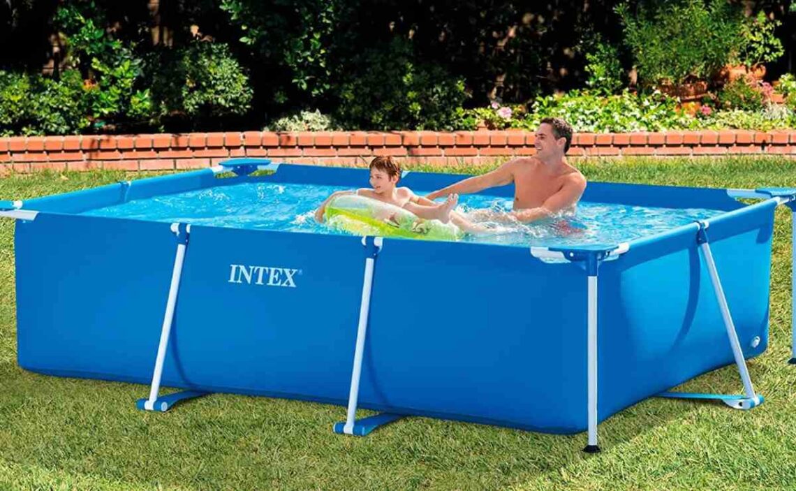 piscina amazon desmontable agua verano descanso oferta
