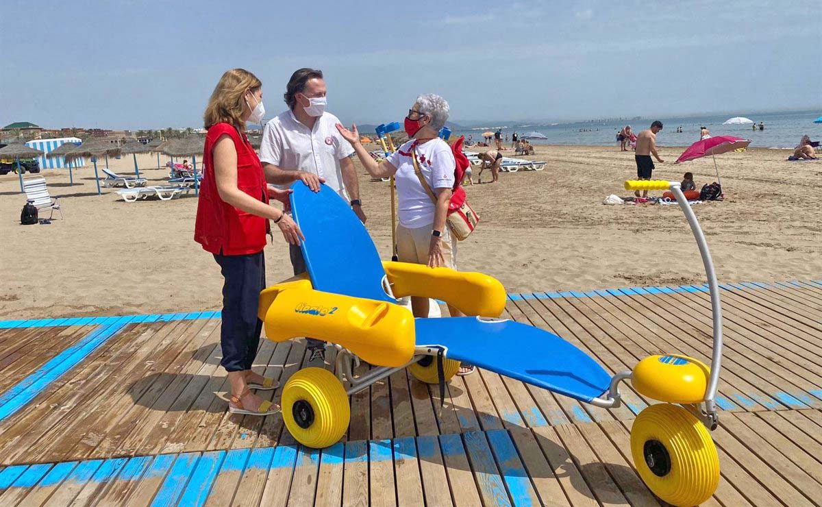 Así deben ser los tramos urbanos de las playas con la nueva normativa de accesibilidad