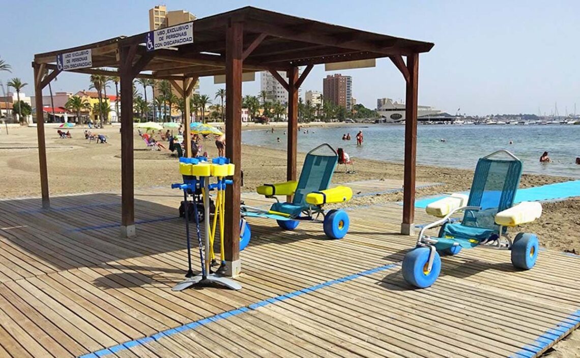 playas accesibles Murcia
