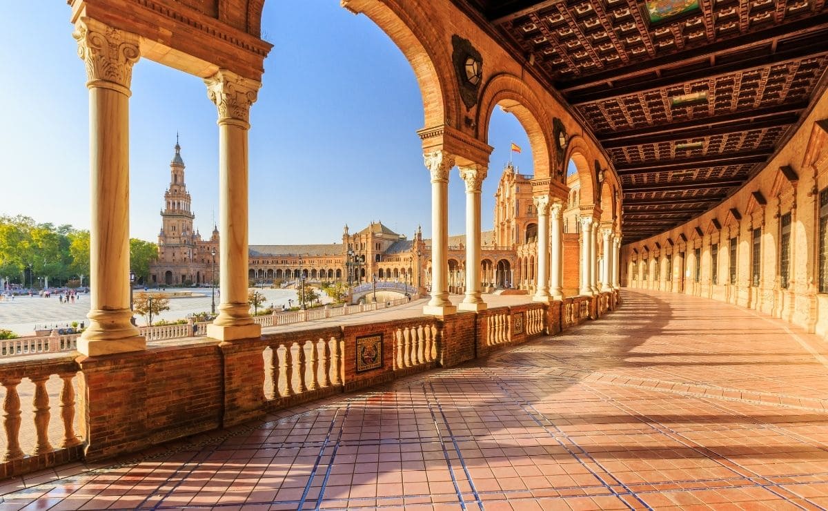 Plaza de España, uno de los lugares más emblemáticos de Sevilla