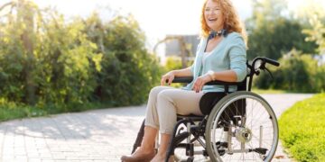 plazas, parque y jardin accesible accesibilidad silla de ruedas
