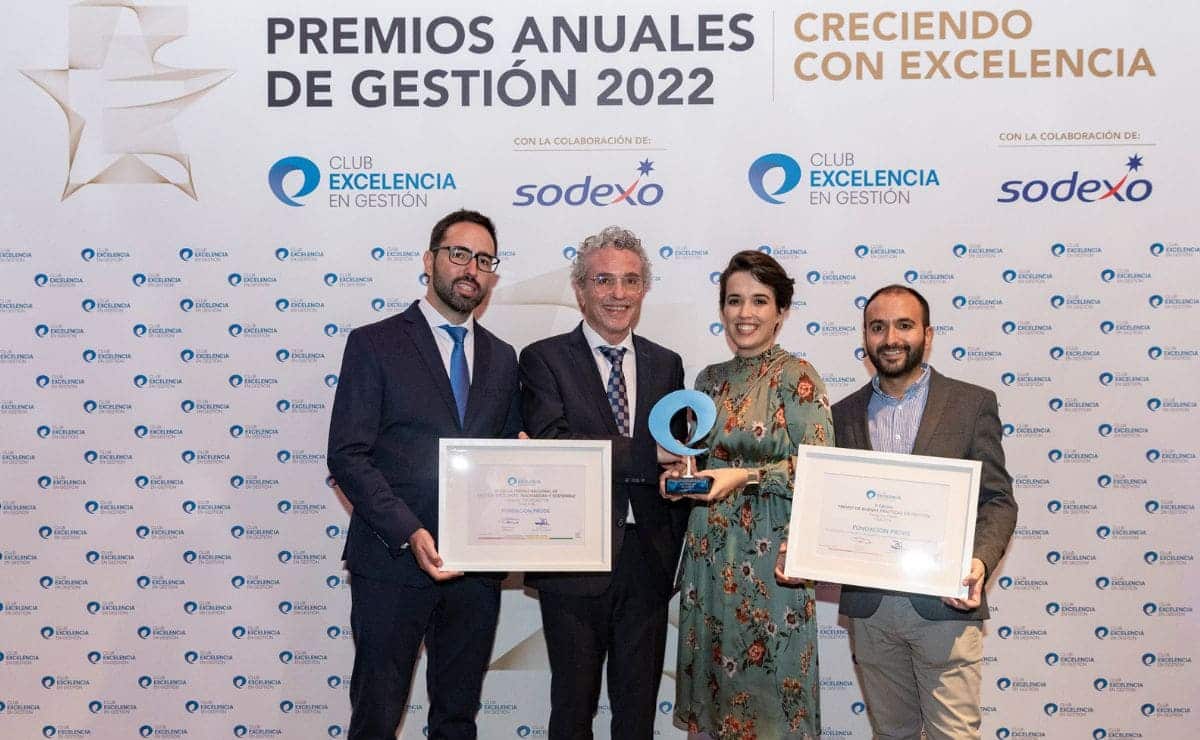 Fundación PRODE recibe el Premio buenas prácticas en gestión
