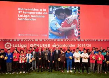 Presentación de la nueva temporada de la LaLiga Genuine Santander