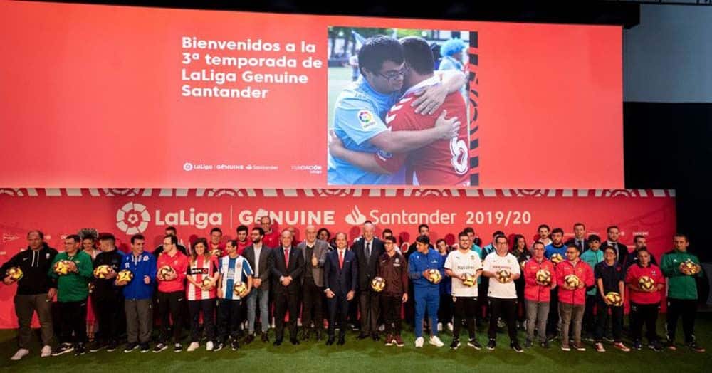 Presentación de la nueva temporada de la LaLiga Genuine Santander