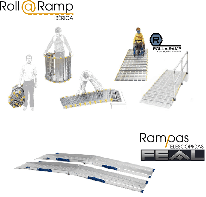 Rampas para silla de ruedas