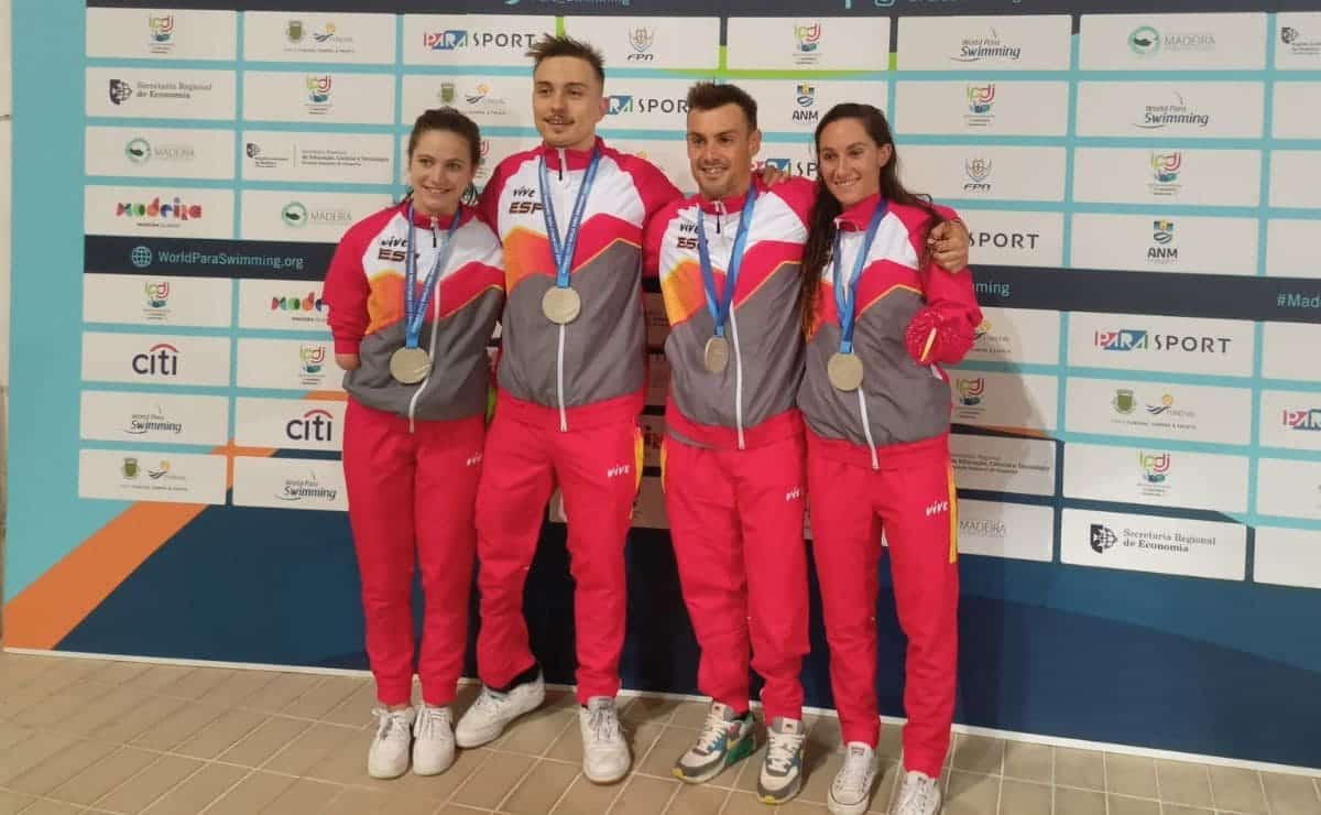 29 medallas para España en el Mundial de natación paralímpica