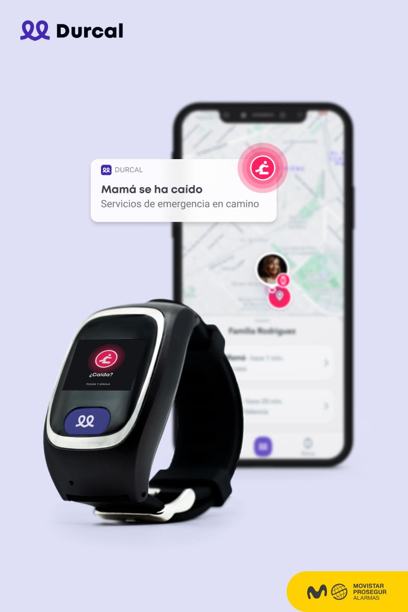 Funcionalidades del Reloj Inteligente Durcal para personas mayores